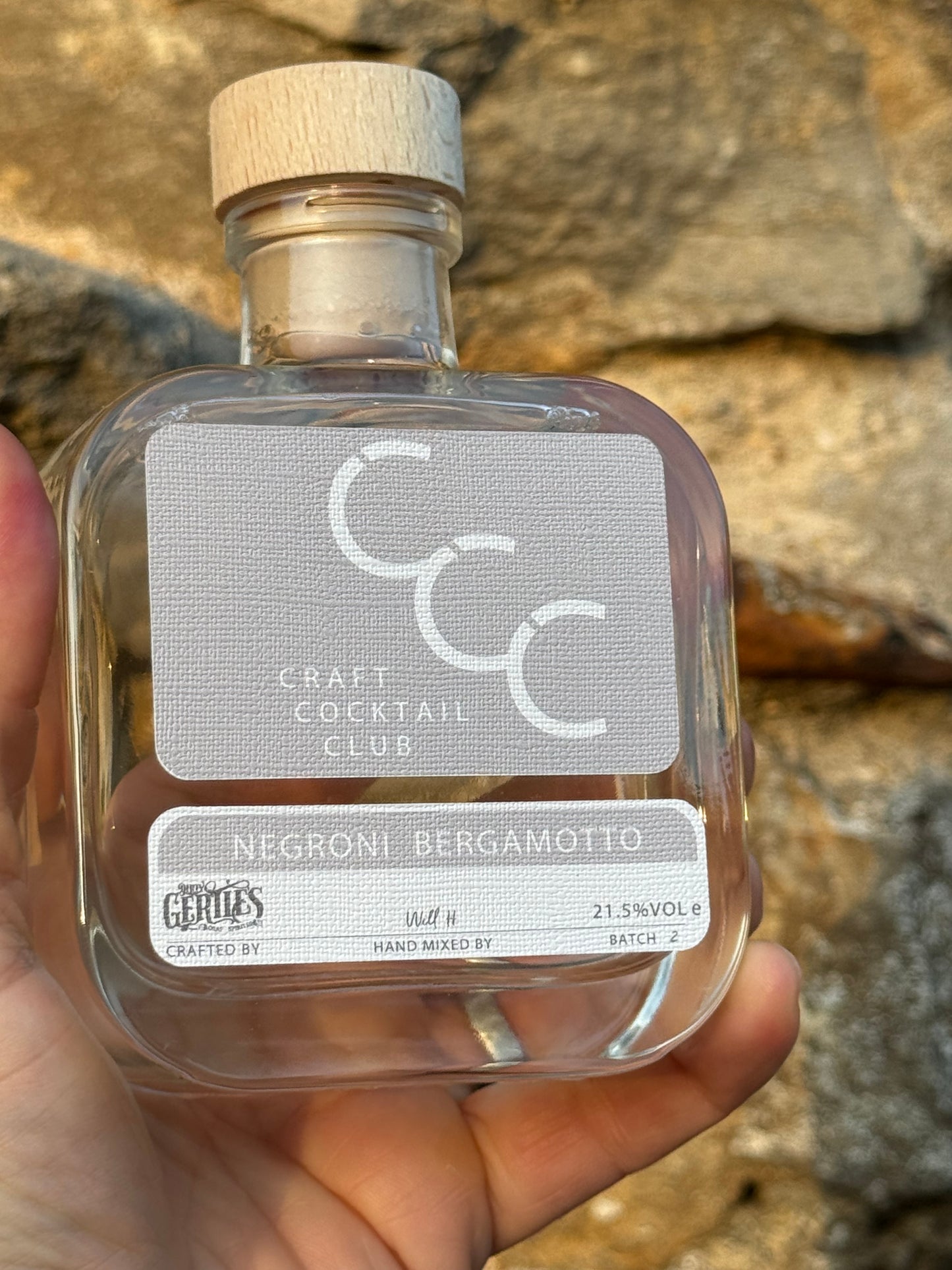 Negroni Bergamotto (Serves 2)