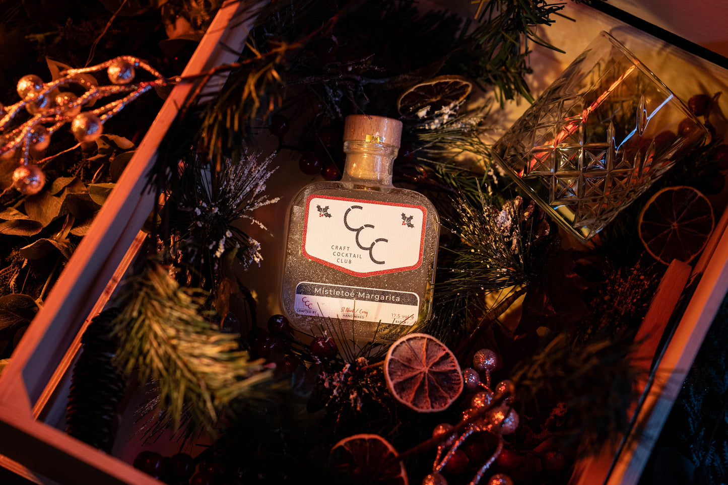 Mistletoe Margarita - christmas cocktails tequila (Serves 2)