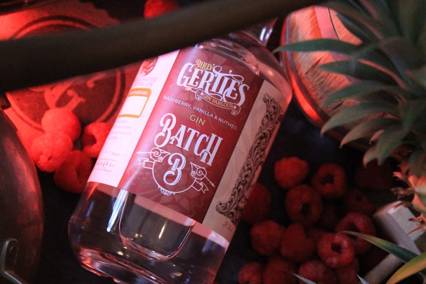 Small Batch Raspberry, Vanilla & Nutmeg Gin