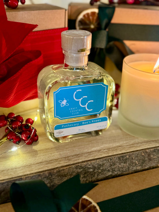 Pothecary Gin - Bee's Knees cocktail (Serves 2)