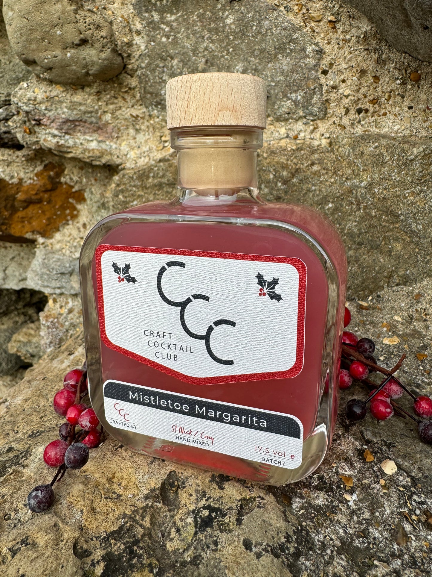 Mistletoe Margarita - christmas cocktails tequila (Serves 2)