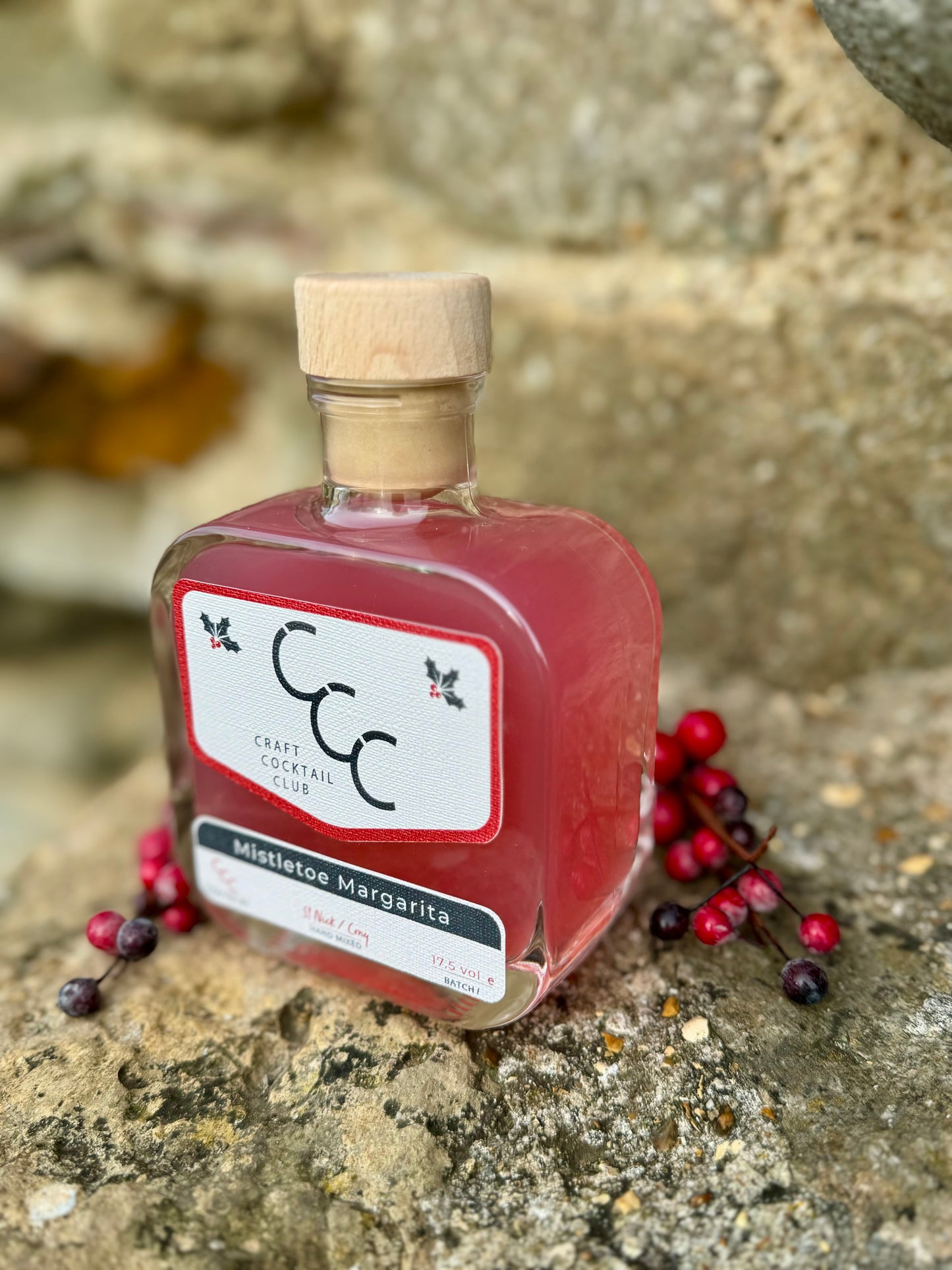 Mistletoe Margarita - christmas cocktails tequila (Serves 2)