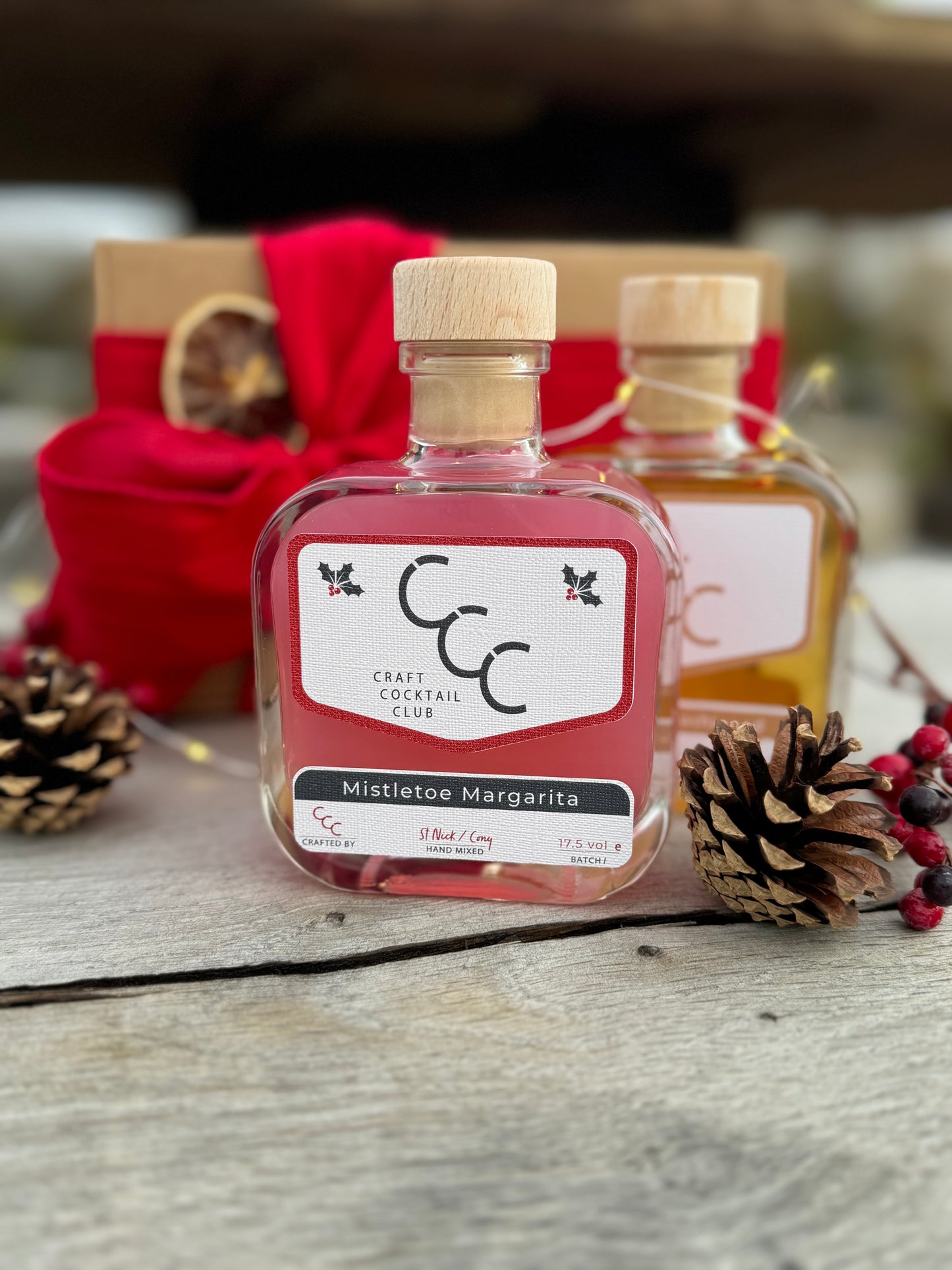 Mistletoe Margarita - christmas cocktails tequila (Serves 2)