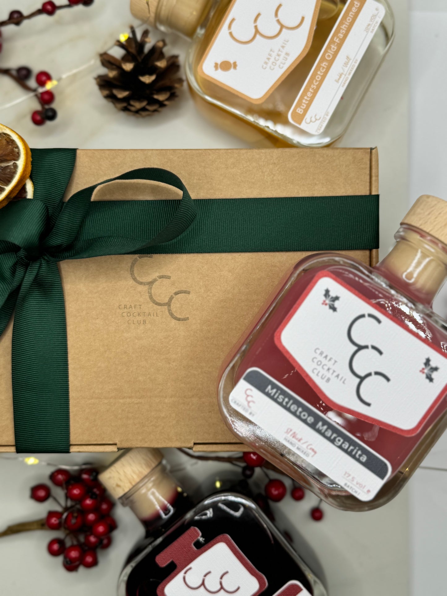 Mistletoe Margarita - christmas cocktails tequila (Serves 2)