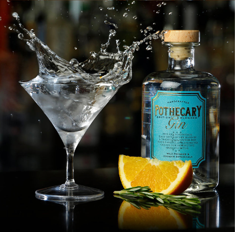 Pothecary Gin - Bee's Knees cocktail (Serves 2)